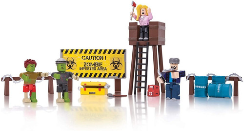 Roblox Action Collection Zombie Attack Playset