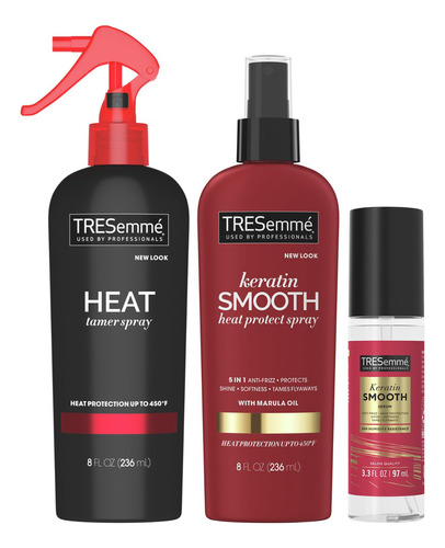 Tresemmé Expert Keratin Smooth Hair Care Set  Spray De Prot