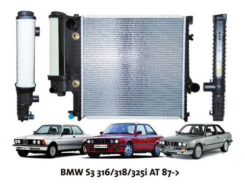 Imagen 1 de 6 de Radiador Bmw S3 316/318/325i Caja Automática 87