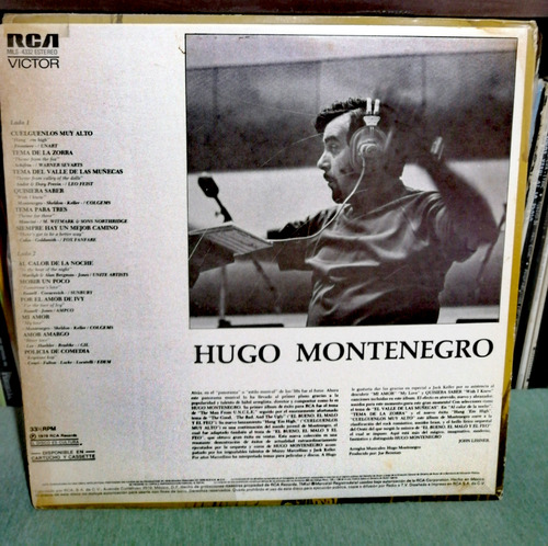 Vinilo De Cuelguenlos Muy Alto De Hugo Montenegro (Usado)