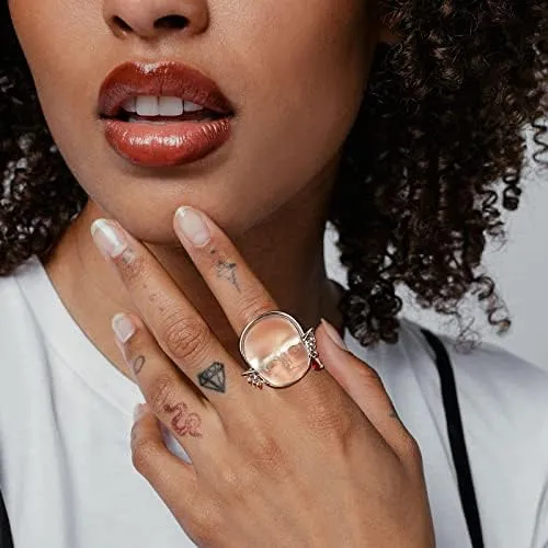 Lvow Ajustable Y2k Estilo Oscuro Anillos De Moda Para Unisex