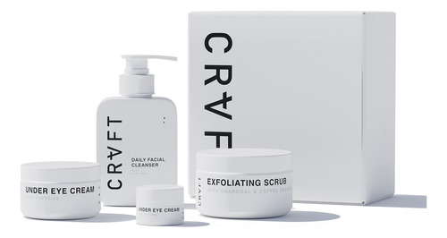Crvft - Kit De Cuidado Facial Para Hombre | Jabn Facial De A