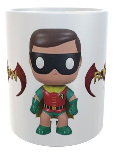 Taza Cerámica Robin ( Batman) Funko Pop Sublimada