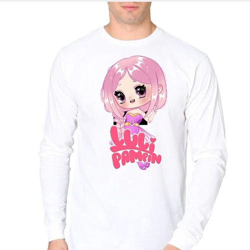 Camiseta Polar Manga Larga Polera Niña Luli Pampin 2