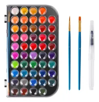 Comprar Pintura De Acuarela, Juego De Pintura De Acuarela Lavable De