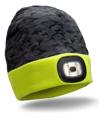 Gorros Reversibles Con Forro Polar De Rendimiento Led