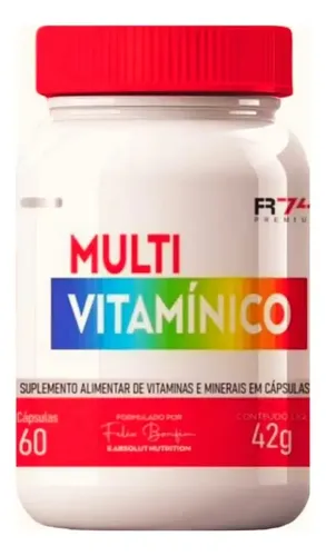 Rosco R74 Multivitaminico 60caps R74 Premium Neutro | Frete grátis