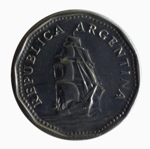 Moneda Argentina 1962 5 Pesos