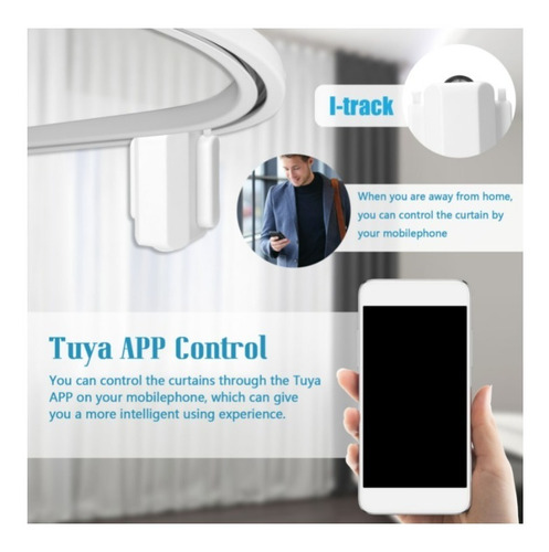 Imagem 9 de 10 de Motor Robô Cortina Wifi Alexa Google Home