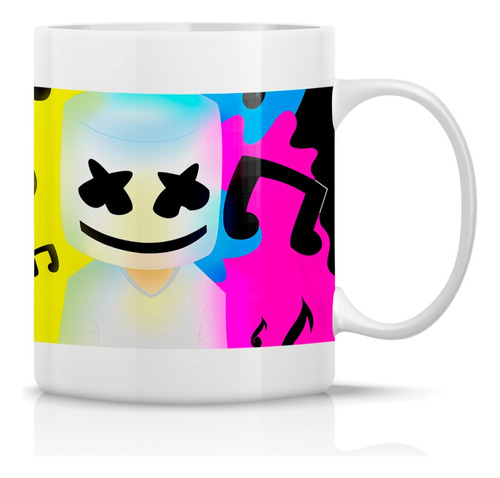 Taza/tazon/mug Dj Marshmello Música Electrónica D1