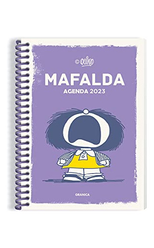 Libro Agenda 2023 Mafalda Feminista [tapa Violeta] [dos Pagi