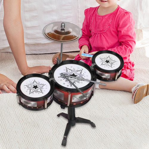 Conjunto De Batería Educativa Para Niños Pequeños,