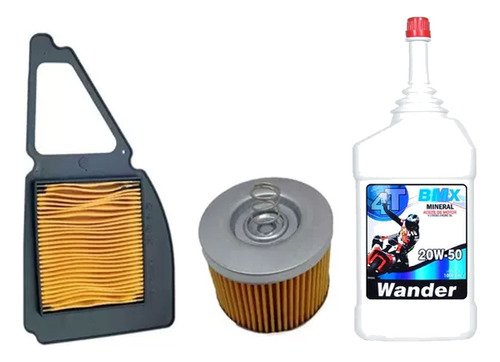 Kit Service Aceite Wander Filtros Sz 150 Rr Yamaha El Tala