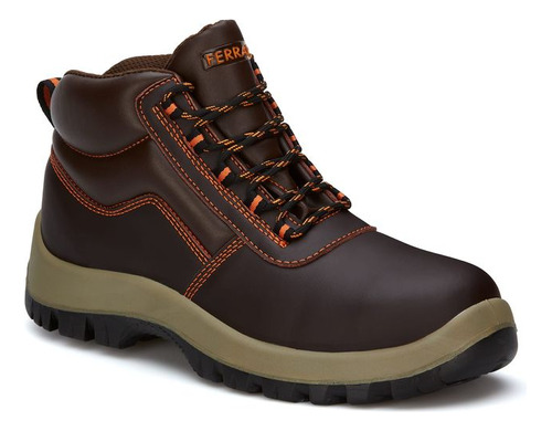 Bota Moda 42805ppr Vacuno Tipo2 Antideslizante Cosido Liso