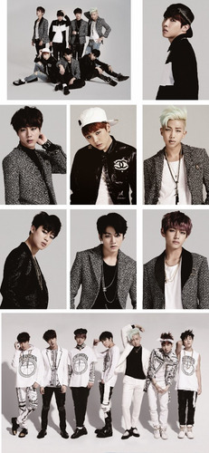 Juego 9 Posters Bts Wake Up Kpop Coreano - Animarte Juarez