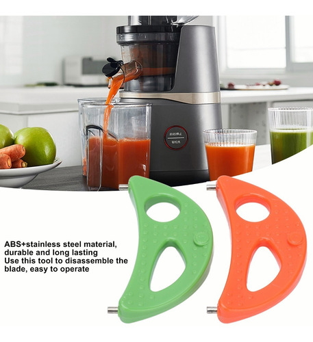 Ferramenta Juicer Crescent 2pcs Para Jack Lalanne Power Seri