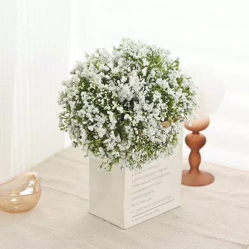 Para 1 Unidad De 12 Gypsophila Romántico Artificial Nubes