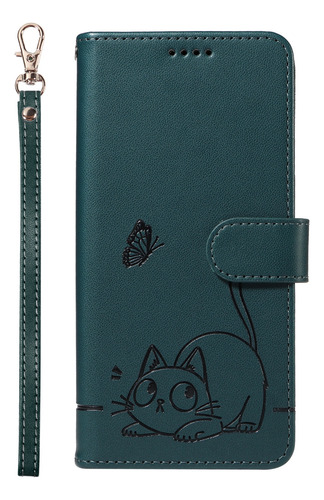 Funda De Piel Sintética De Alta Calidad Para Redmi 9a/9c/9t, Antivibración, Soporte, Ranura, Correa De Muñeca, Cartera