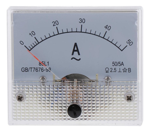 Amperímetro Medidor De Panel De Corriente 0-50a
