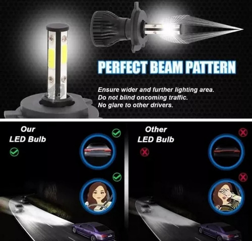 Luces Led Turbo Led K9 Renault Logan 08/12 1.6l