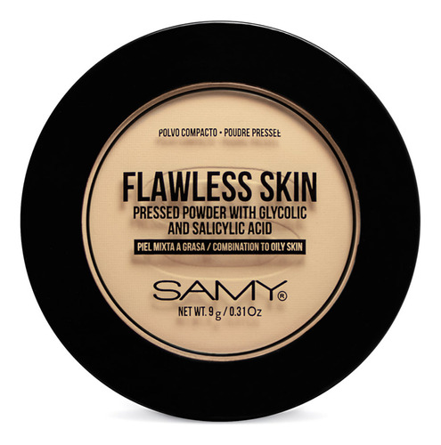 Base de maquillaje Samy Facial Polvo