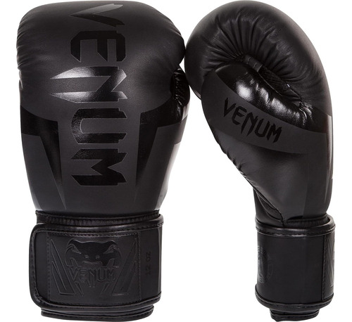 Guantes De Boxeo Venum 10 Oz Negro Mate