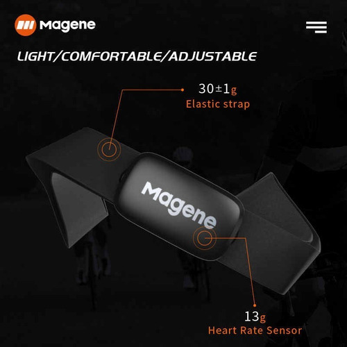 Banda Monitor Ritmo Frecuencia Cardiaca Sensor Magene