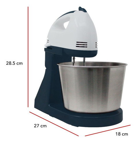 Rca Batidora De Pedestal 2 En 1 Rc-67ss Gris 60 Hz