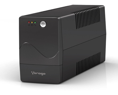 No Break Regulador De Voltaje Vorago Ups 301 800va 110v-120v Color Negro