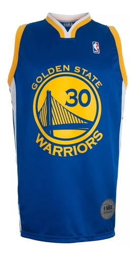 Camiseta Basquet Nba Golden State Warriors Curry Azul