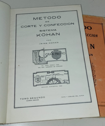 Curso 3 Libros Corte Y Confeccion Sistema Kohan (Usado)