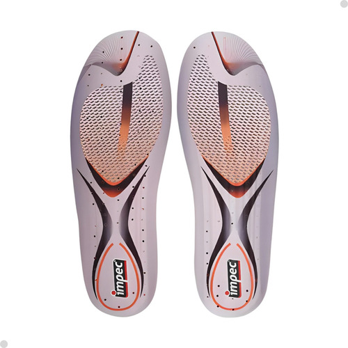 Palmilha Fitness Super Macia Impec - Cor Cinza Tamanho da palmilha G (41/44)