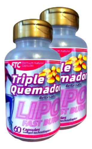 2 Triple Quemador Grasa Concentrado, Envió Gratis 