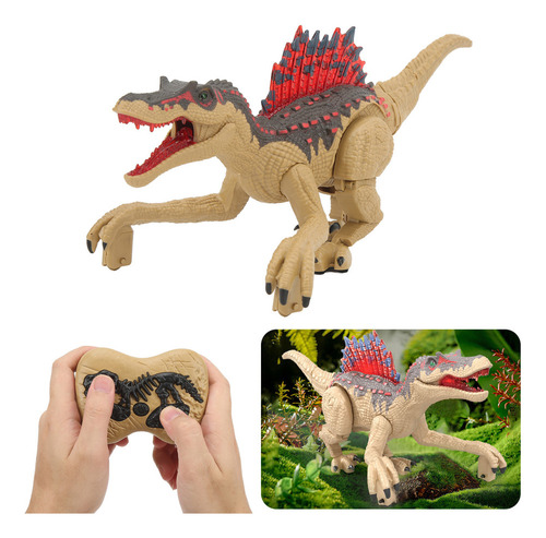 Control Remoto: Dinosaurio, Realista, Con Control Remoto, Co