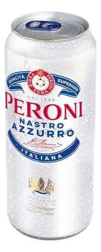 Lata De Cerveza Peroni Original Importada De Italia