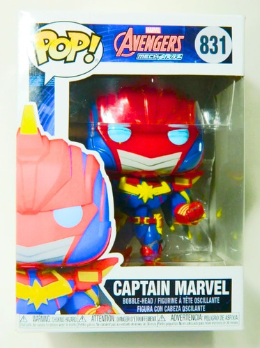 Funko Pop Marvel Mechstrike: Captain Marvel 831