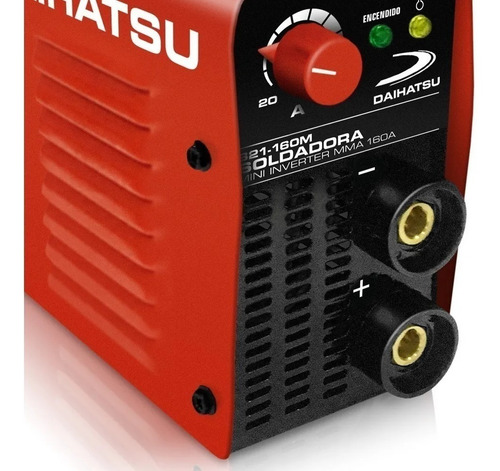 Soldadora Daihatsu S21-160m Mini Inverter Potente Y Portatil
