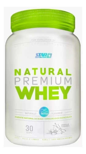 Natural Premium Whey 2 Lbs Star Nutrition Varios Sabores