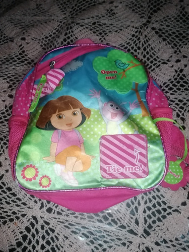 Mochila Y Lapicera Dora La Exploradora Rosa