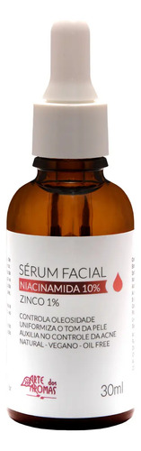 Sérum Niacinamida E Zinco 30ml Arte Dos Aromas