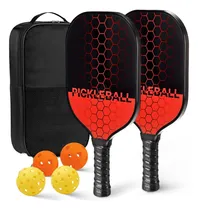 Comprar Raquetas Pickleball 4 Pelotas Bolso Usapa Grafito Y Fibra 