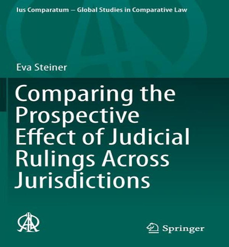 Libro Comparing The Prospective Effect Of Judicial Ruling...