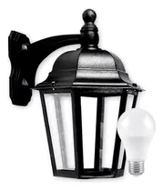 Comprar Pack X 4 Farol Pared Polipropileno 6 Caras Colonial + Led