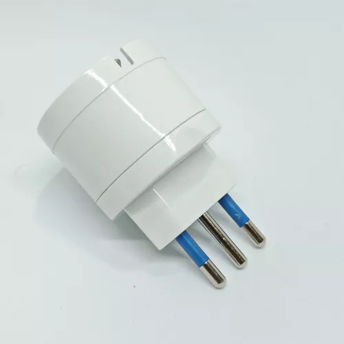 Adaptador Enchufe Europeo A Nacional Certificado