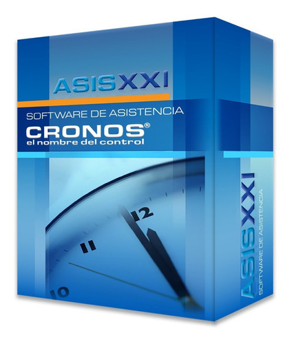 Imagen 1 de 7 de Software Cronos Asis Xxi Reloj Control Horario Asistencia