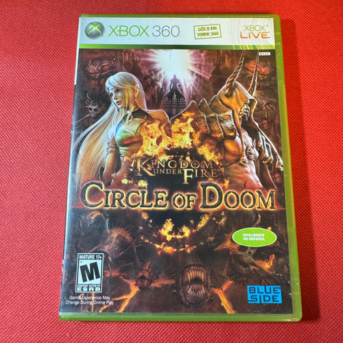 Kingdom Under Fire Circle Of Doom Xbox 360 Original  A