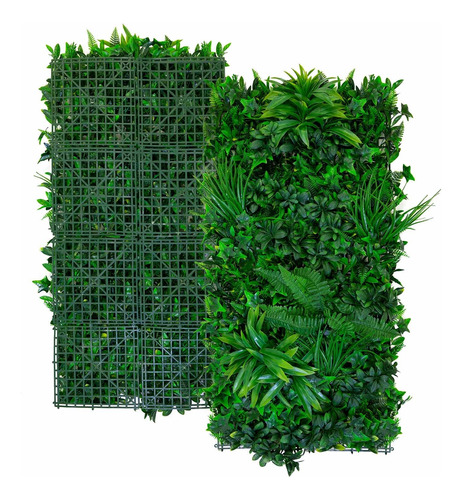 Jardin Vertical Tropical 1 X 0,50 M Plantas Artificiales