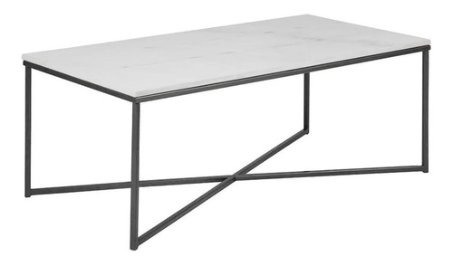 Mesa Ratona Modelo Aurora Simil Marmol 110x60 Moderna C