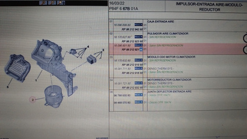 Motor Forzador Impulsor Aire Acc Jumpy Iv Spacetouorer (k0)