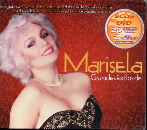 Marisela / Grandes Éxitos De 2 Cds + Dvd Como Nuev Sin Abrir